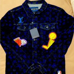 Louis Vuitton NBA Denim Jacket